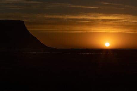 Sunset in Iceland