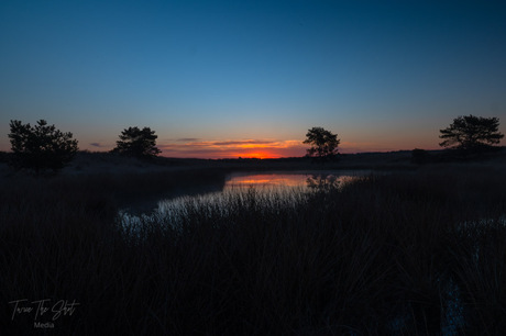 Zonsopkomst op de Elspeetsche heide