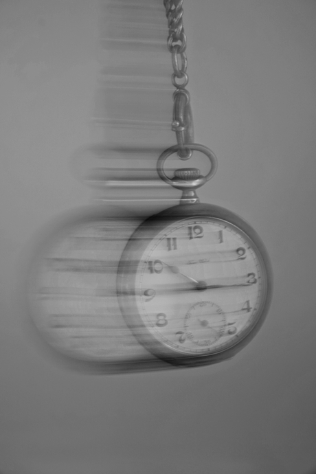 De tijd gaat letterlijk snel