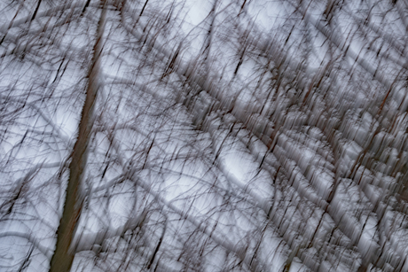 kriskras in de lucht