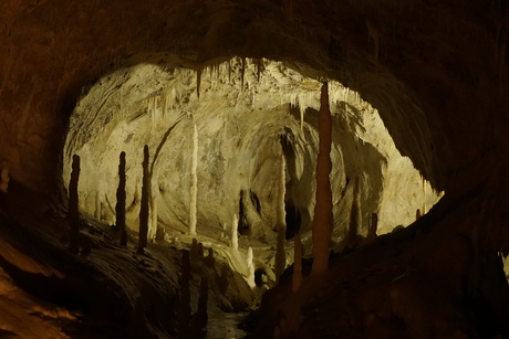 de grotten van Frasassi (Italie)