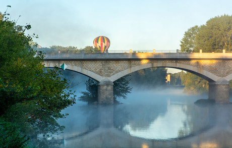 Ochtend over de Cher