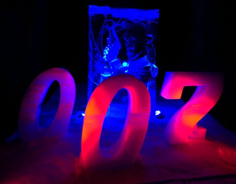 IJsbeelden van het witte doek.