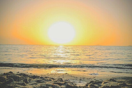 Zon zee strand