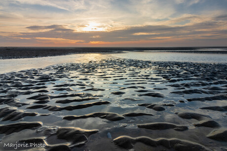 Zonsondergang Opaalkust 