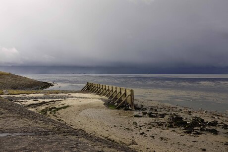slecht weer op komst