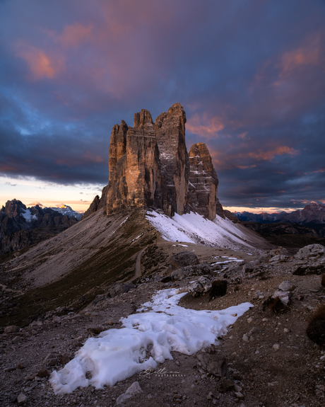 Kleuren bij de bergen