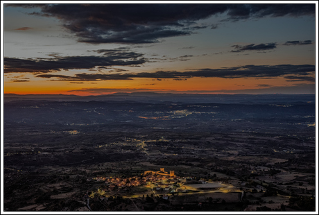 Zonsondergang in de Serra da Estrela