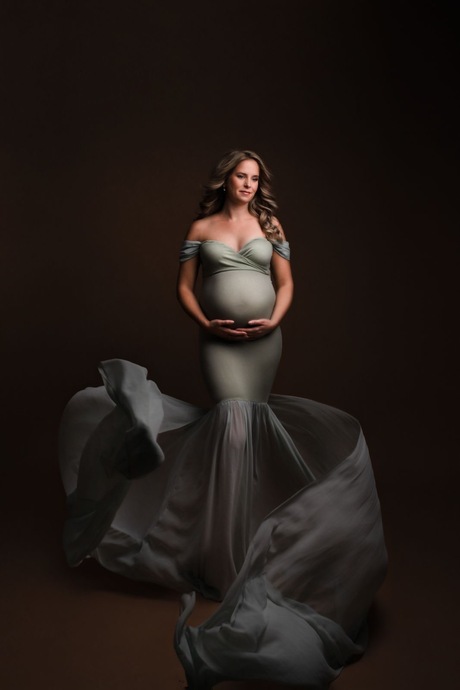 Studio zwangerschapsshoot