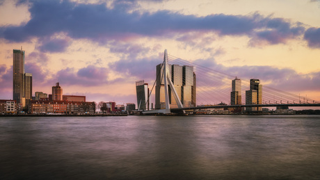 Cityscape in het Goudenuurtje in Rotterdam Noord Holland