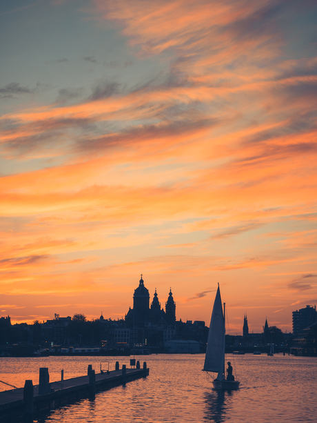 Amsterdam Zonsondergang #1