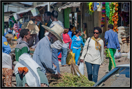 Addis Abeba - markt