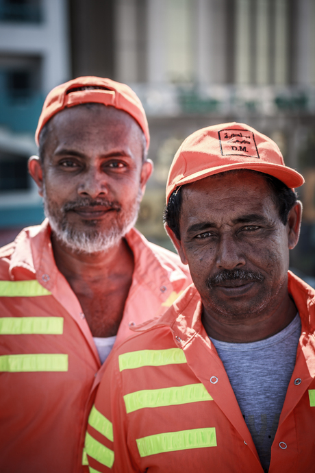 Werklui in de Emiraten