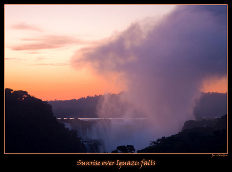 Iguazu sunrise