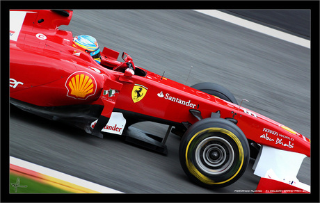 F1 Belgie 2011 - Fernando Alonso