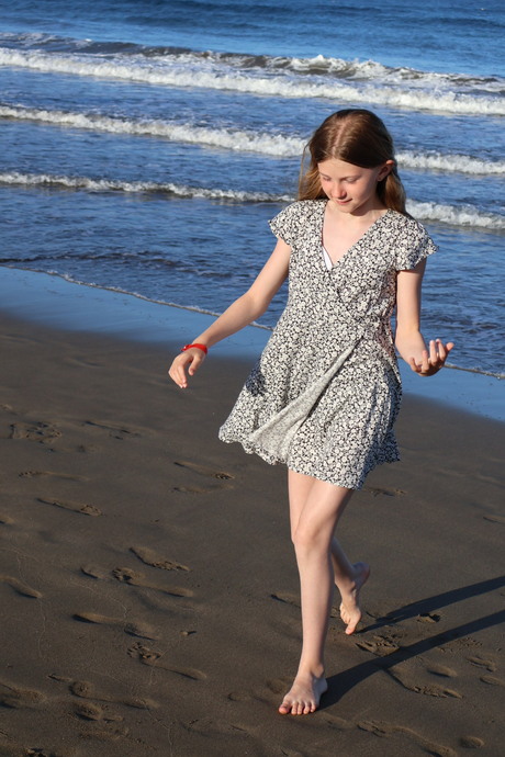 Dansen op het strand 