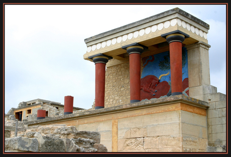 Knossos op Kreta