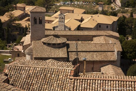 De daken van Assisi