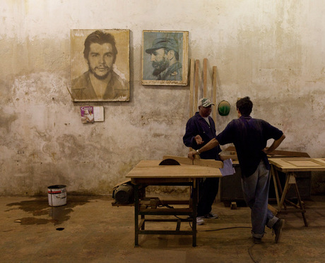 timmer werkplaats in Havana
