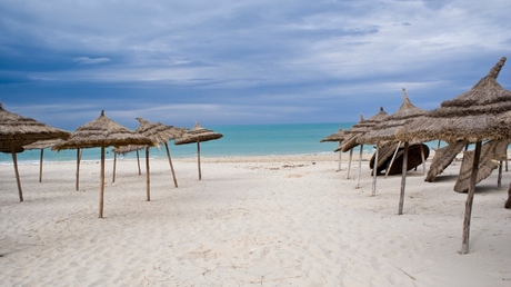 Djerba beach,Tunesië