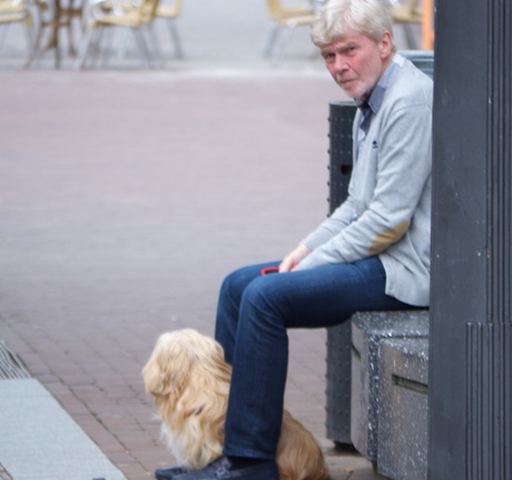 Man met hond
