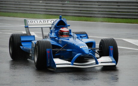 A1 GP Team Italië in de regen