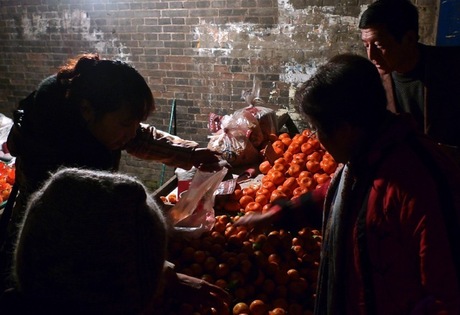 Fruit in de nacht