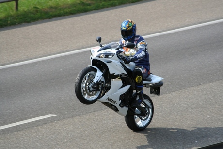 Terug van TT op de A28
