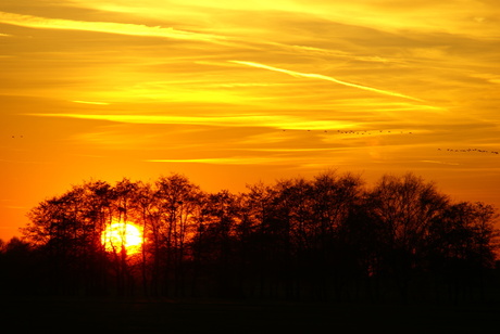 zonsondergang