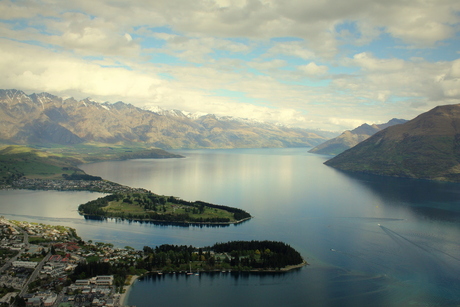 Queenstown from above