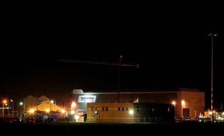 Shipyard Harlingen @night