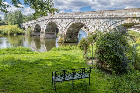 Een oude brug in Engeland