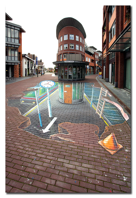 3D straatbeeld