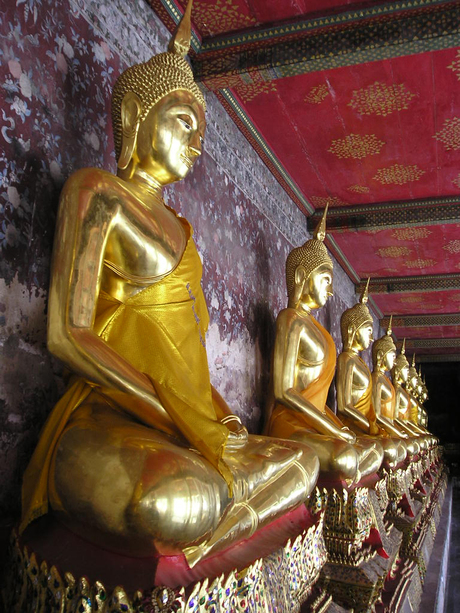 Lading goude Buddha's