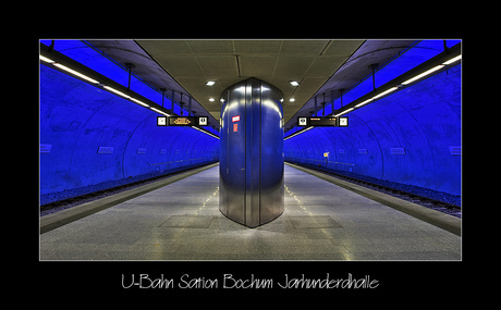 U-Bahn Sation Bochum Jarhunderdhalle