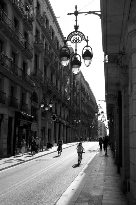 Barcelona - Licht en schaduw Carrer de Jaume