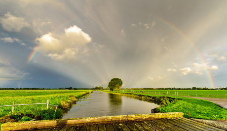 Meerpolder regenboog