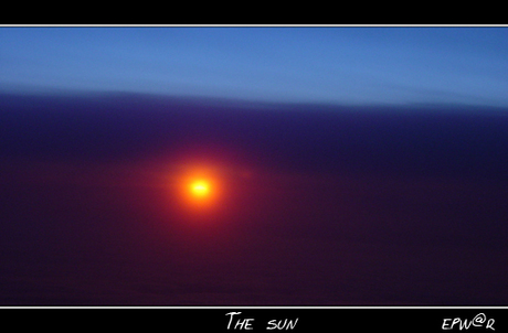 The sun