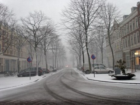 Winter in de v/d Takstraat