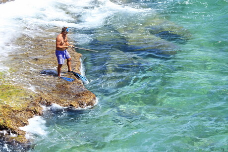 even een visje vangen