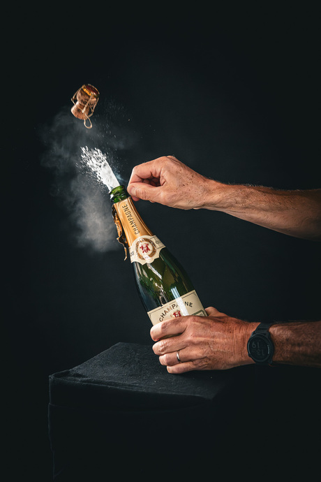 Champagne shoot