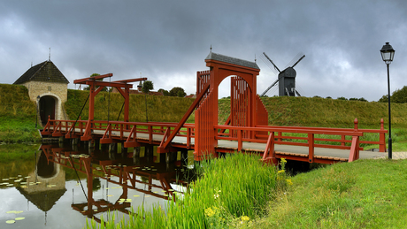Rode ophaalbrug