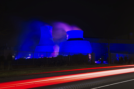 Hengelo bij nacht