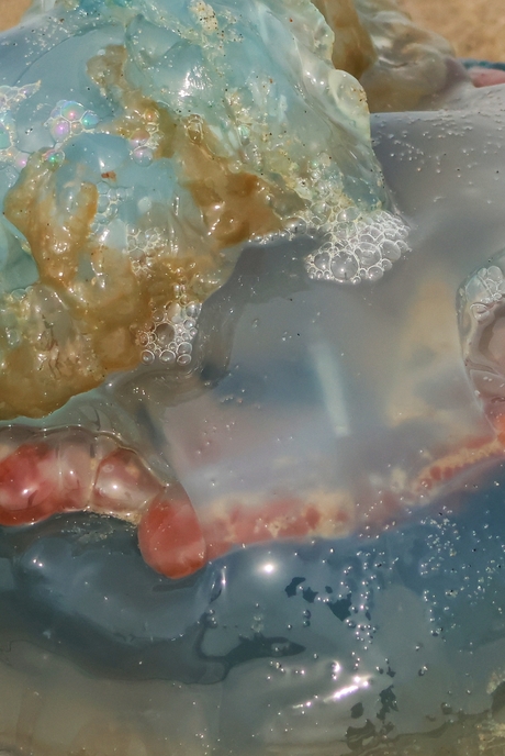 Abstract op het strand