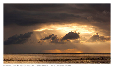 Sunset @ Wadden Sea