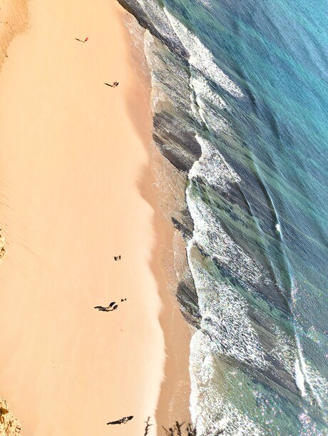 Op on the beach