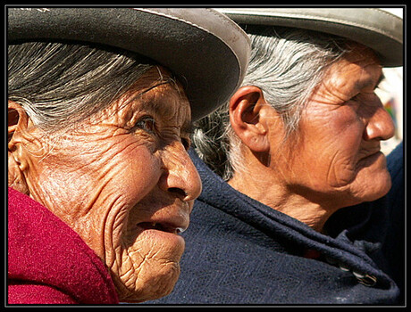 Watching a festival