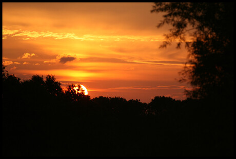 Avond rood