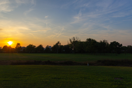 Zonsondergang in Caorle