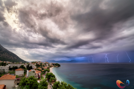 Onweer in Kroatië